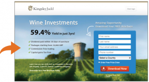 Página de aterrizaje